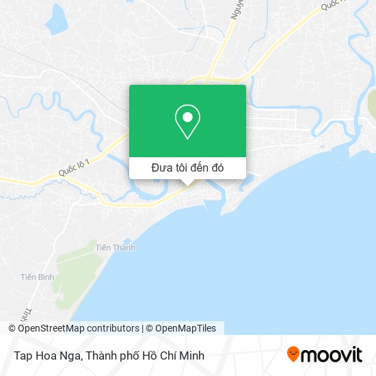 Bản đồ Tap Hoa Nga