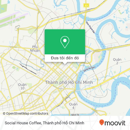 Bản đồ Social House Coffee