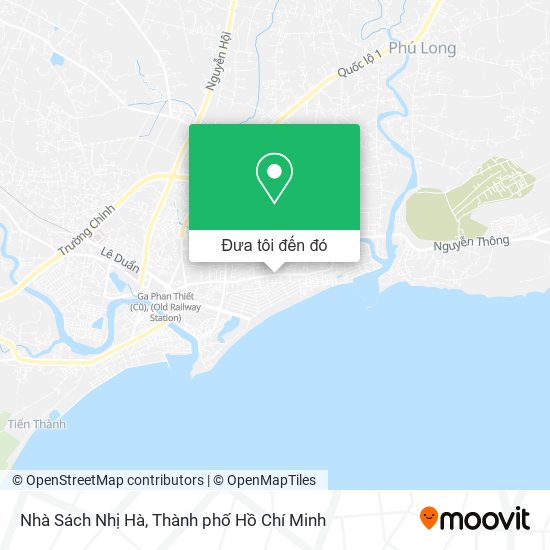 Bản đồ Nhà Sách Nhị Hà