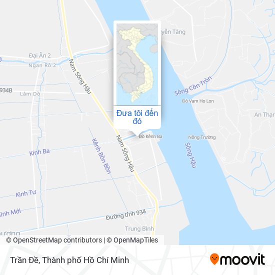 Bản đồ Trần Đề
