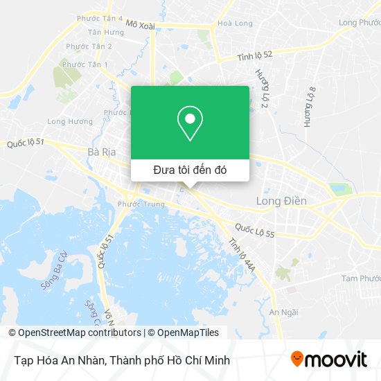 Bản đồ Tạp Hóa An Nhàn