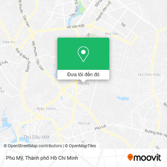 Bản đồ Phú Mỹ