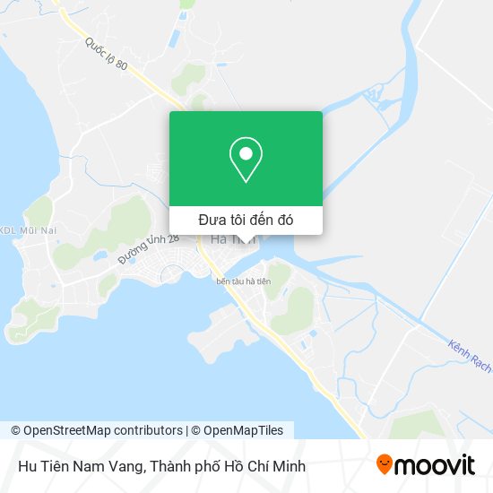 Bản đồ Hu Tiên Nam Vang