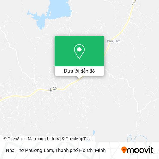 Bản đồ Nhà Thờ Phương Lâm