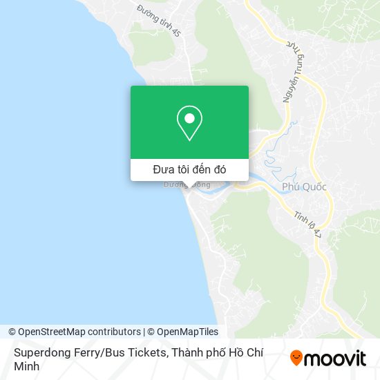 Bản đồ Superdong Ferry/Bus Tickets