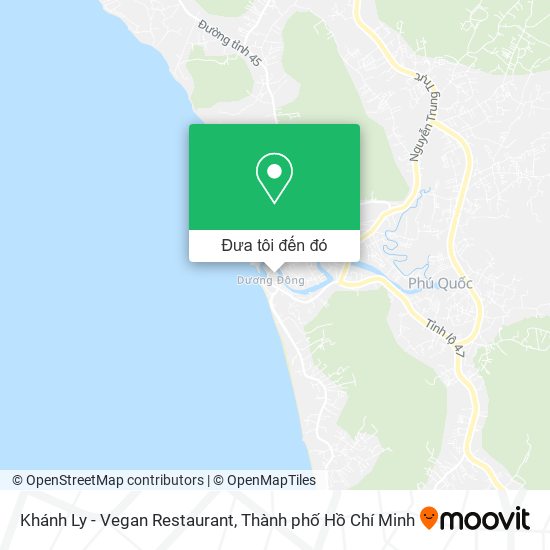 Bản đồ Khánh Ly - Vegan Restaurant