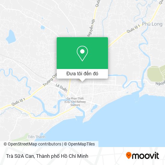 Bản đồ Trà SữA Can