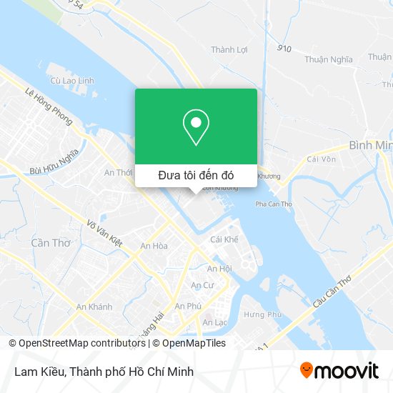 Bản đồ Lam Kiều