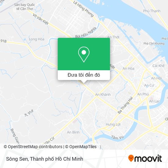 Bản đồ Sông Sen
