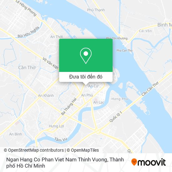Bản đồ Ngan Hang Co Phan Viet Nam Thinh Vuong