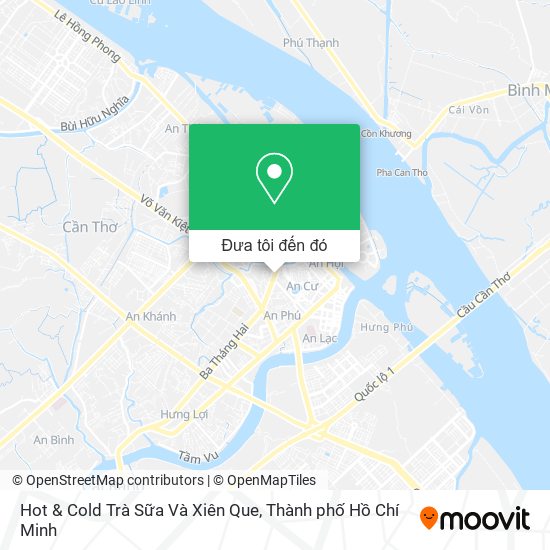 Bản đồ Hot & Cold Trà Sữa Và Xiên Que