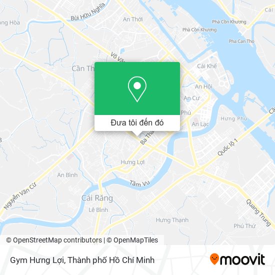 Bản đồ Gym Hưng Lợi