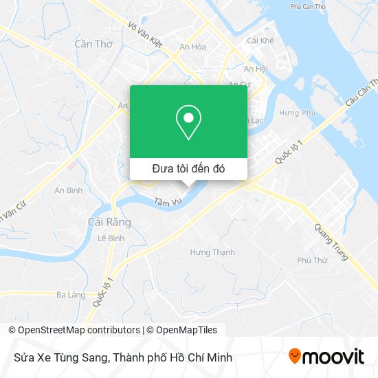 Bản đồ Sửa Xe Tùng Sang