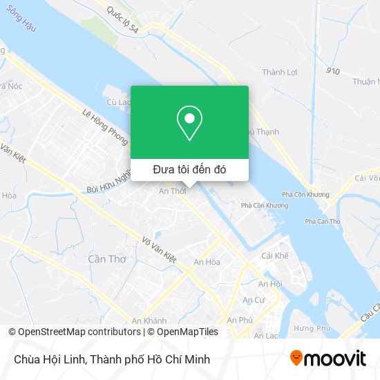 Bản đồ Chùa Hội Linh