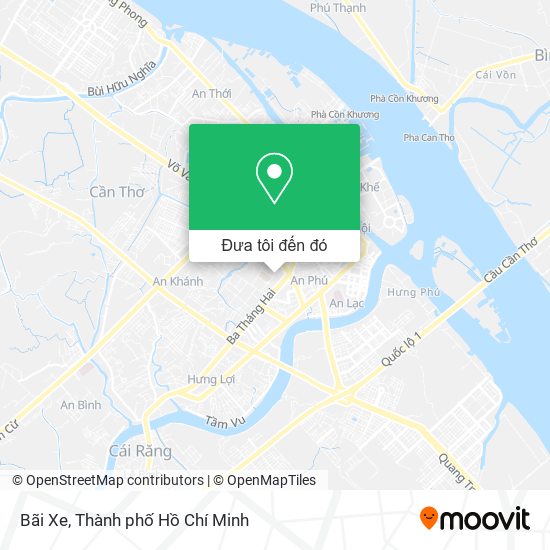 Bản đồ Bãi Xe