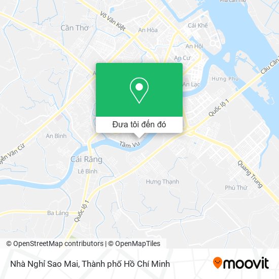 Bản đồ Nhà Nghỉ Sao Mai