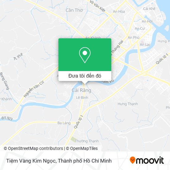 Bản đồ Tiệm Vàng Kim Ngọc