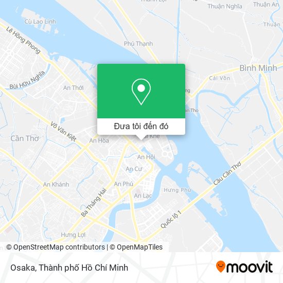 Bản đồ Osaka