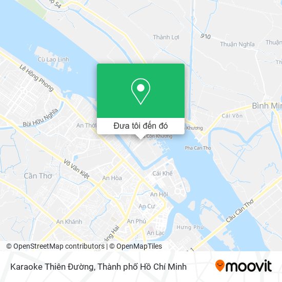 Bản đồ Karaoke Thiên Đường
