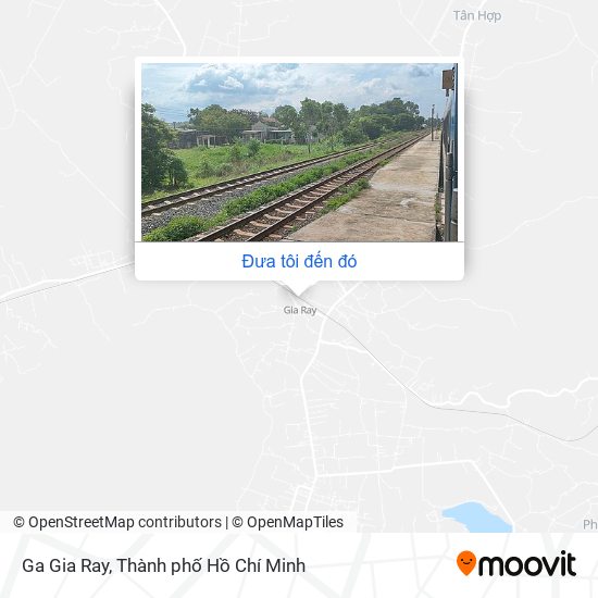 Bản đồ Ga Gia Ray