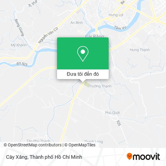 Bản đồ Cây Xăng