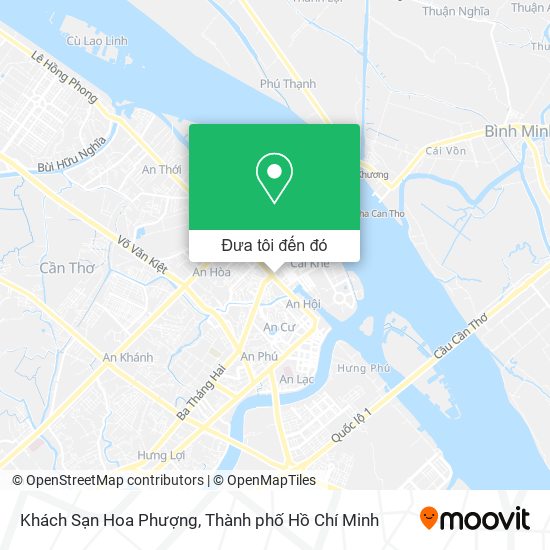 Bản đồ Khách Sạn Hoa Phượng