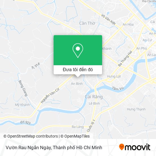 Bản đồ Vườn Rau Ngắn Ngày