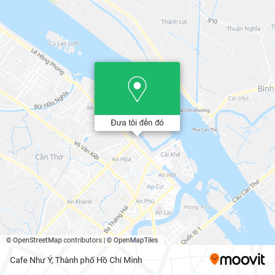 Bản đồ Cafe Như Ý