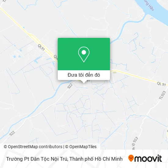 Bản đồ Trường Pt Dân Tộc Nội Trú