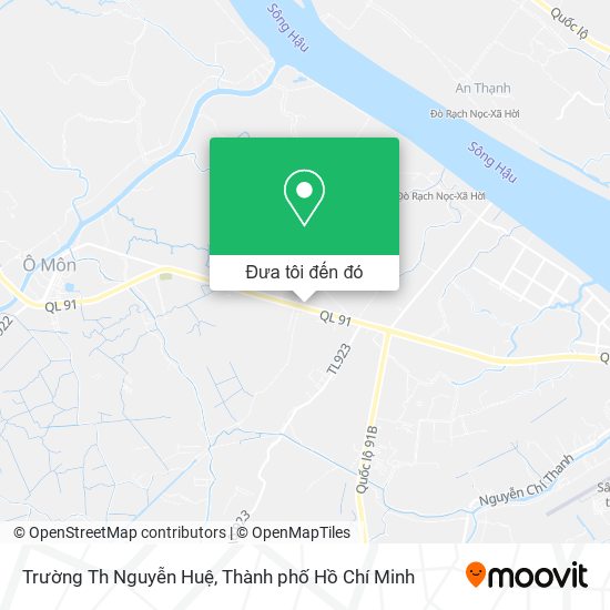 Bản đồ Trường Th Nguyễn Huệ