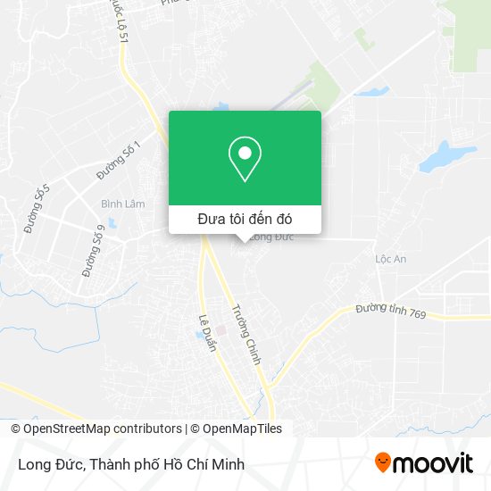 Bản đồ Long Đức