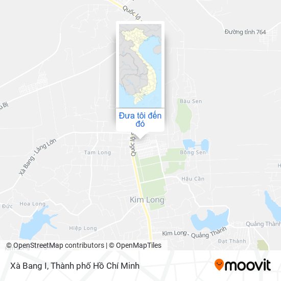 Bản đồ Xà Bang I