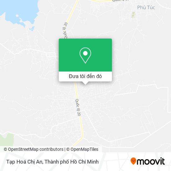 Bản đồ Tạp Hoá Chị An