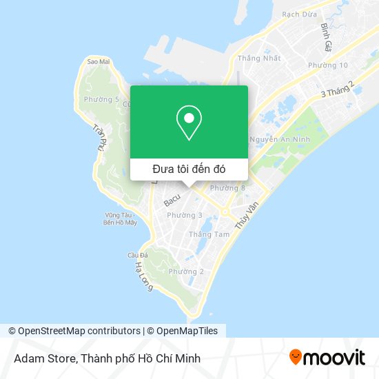 Bản đồ Adam Store