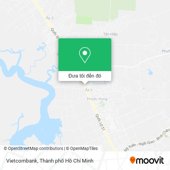 Bản đồ Vietcombank