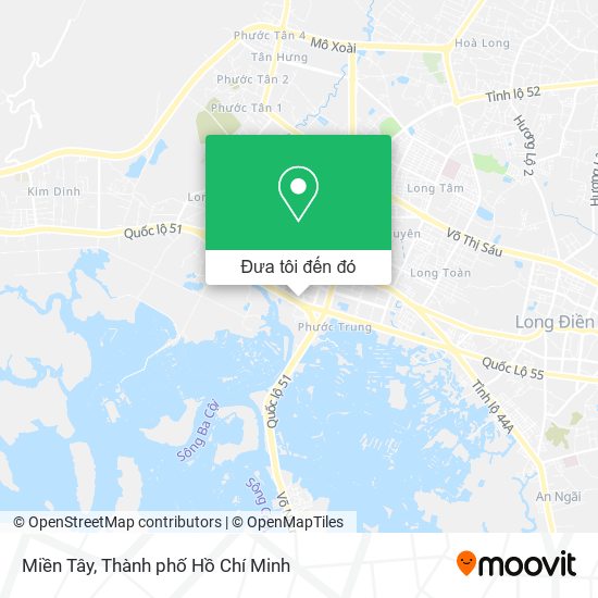 Bản đồ Miền Tây