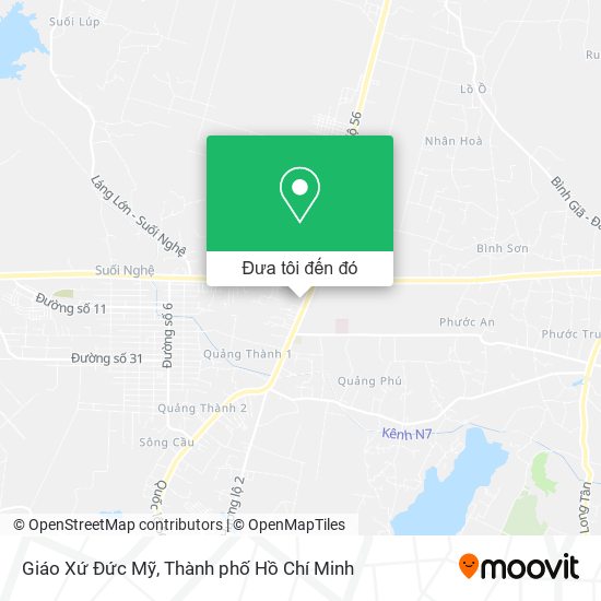 Bản đồ Giáo Xứ Đức Mỹ