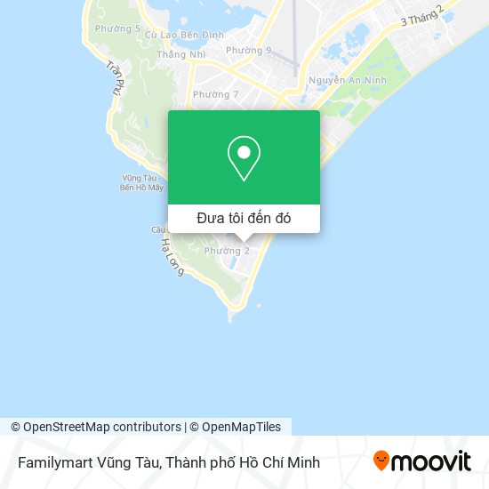 Bản đồ Familymart Vũng Tàu