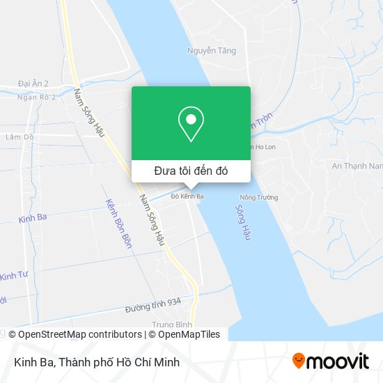 Bản đồ Kinh Ba