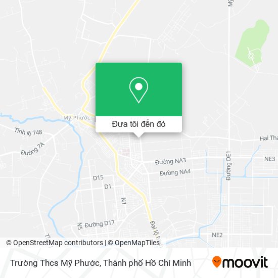Bản đồ Trường Thcs Mỹ Phước