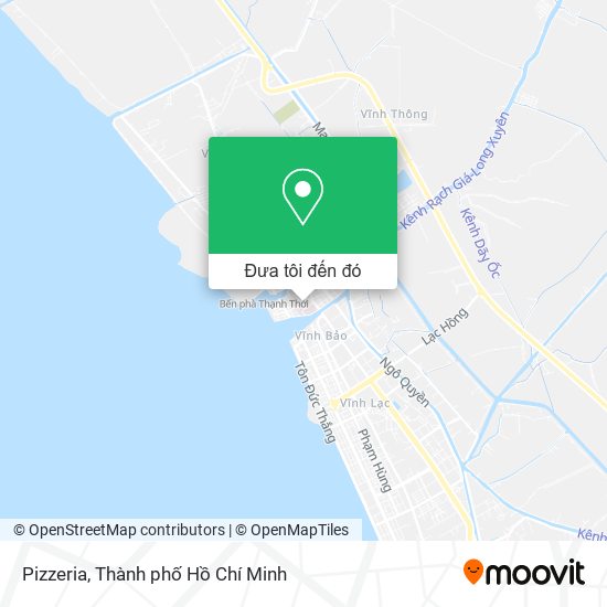 Bản đồ Pizzeria