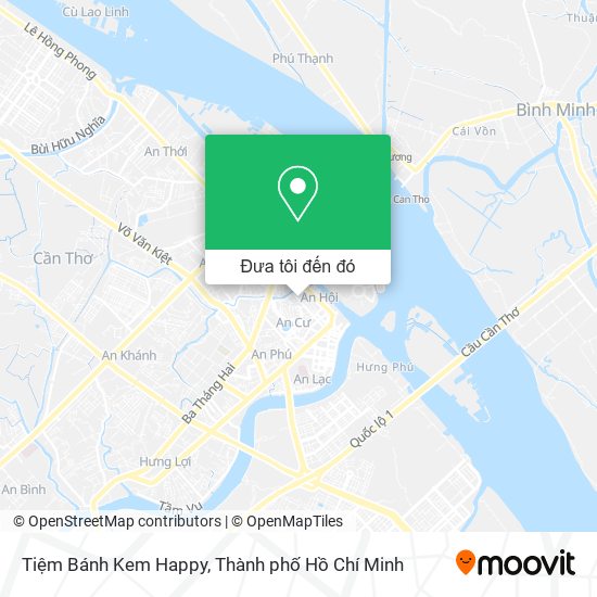 Bản đồ Tiệm Bánh Kem Happy
