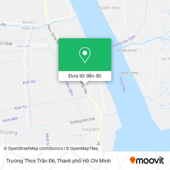 Bản đồ Trường Thcs Trần Đề