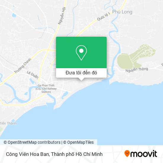 Bản đồ Công Viên Hoa Ban