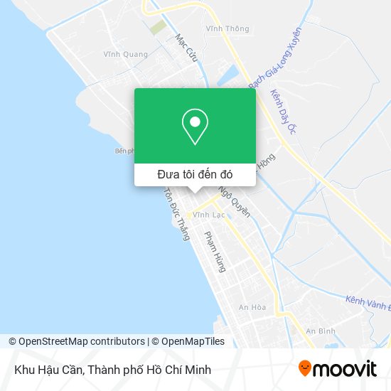 Bản đồ Khu Hậu Cần