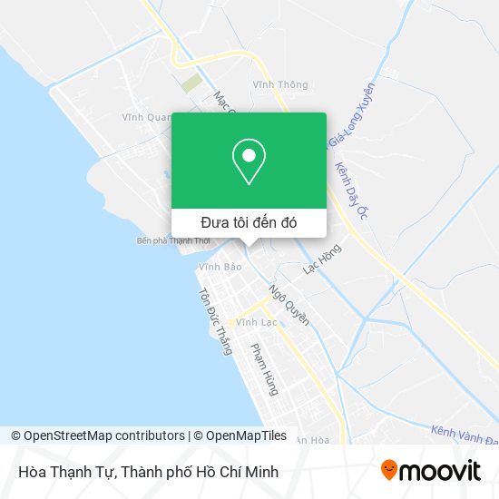 Bản đồ Hòa Thạnh Tự