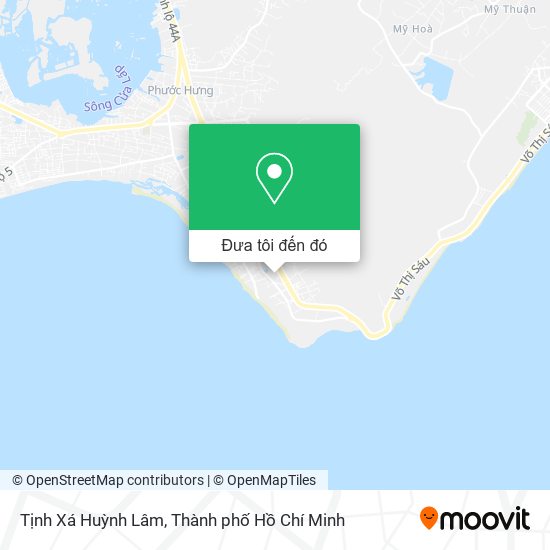 Bản đồ Tịnh Xá Huỳnh Lâm