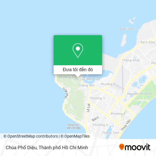 Bản đồ Chùa Phổ Diệu