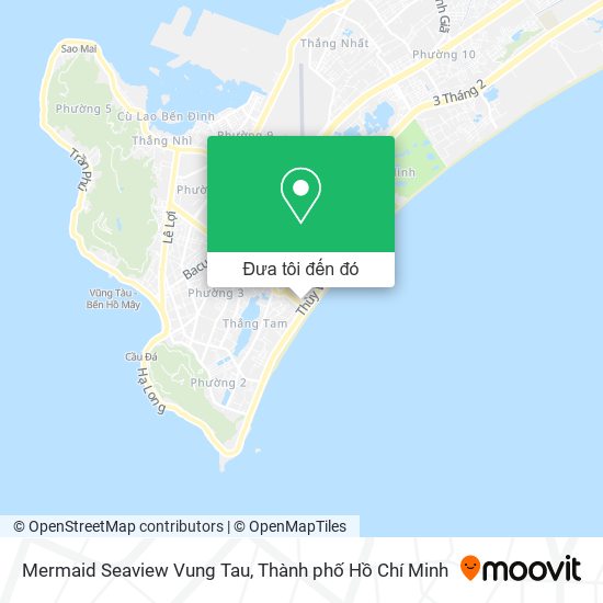 Bản đồ Mermaid Seaview Vung Tau