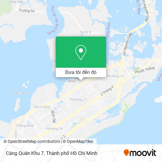 Bản đồ Cảng Quân Khu 7